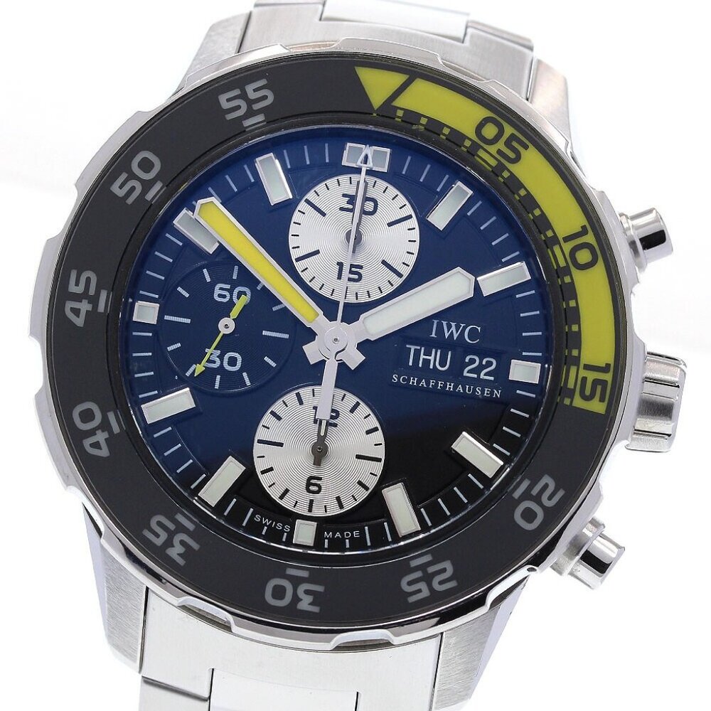 IWC SCHAFFHAUSEN Aquatimer IW376701 Chronograph day date Automatic Men's _803508